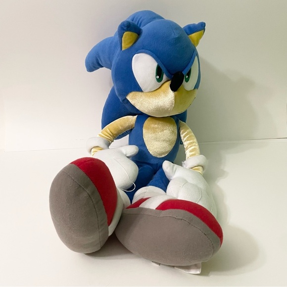 Sonic the Hedgehog Plush 23” Size Stuffed Animal - Picture 15 of 16
